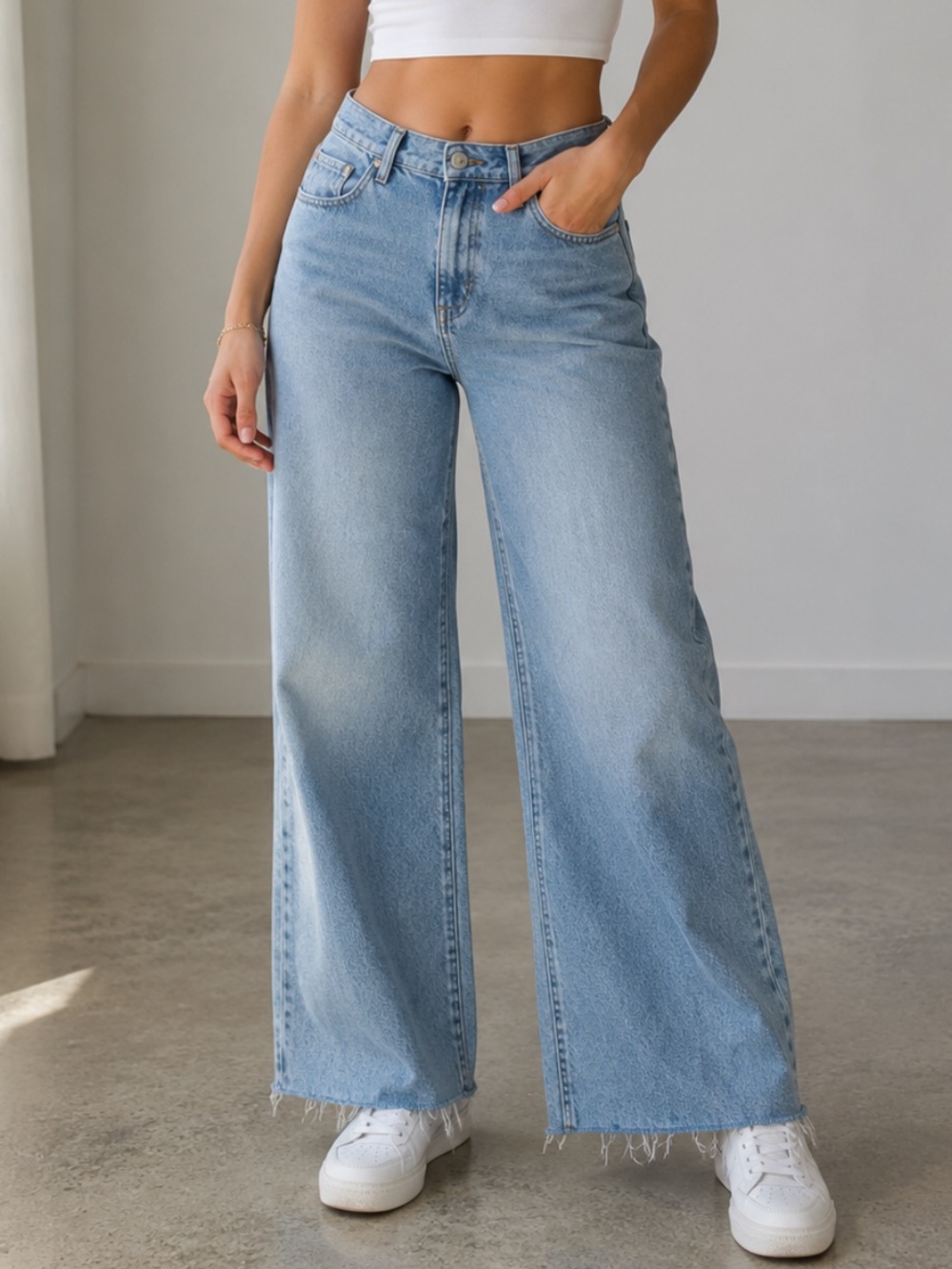 Debby Wide Leg Jeans Icon Denim Womens Size 29